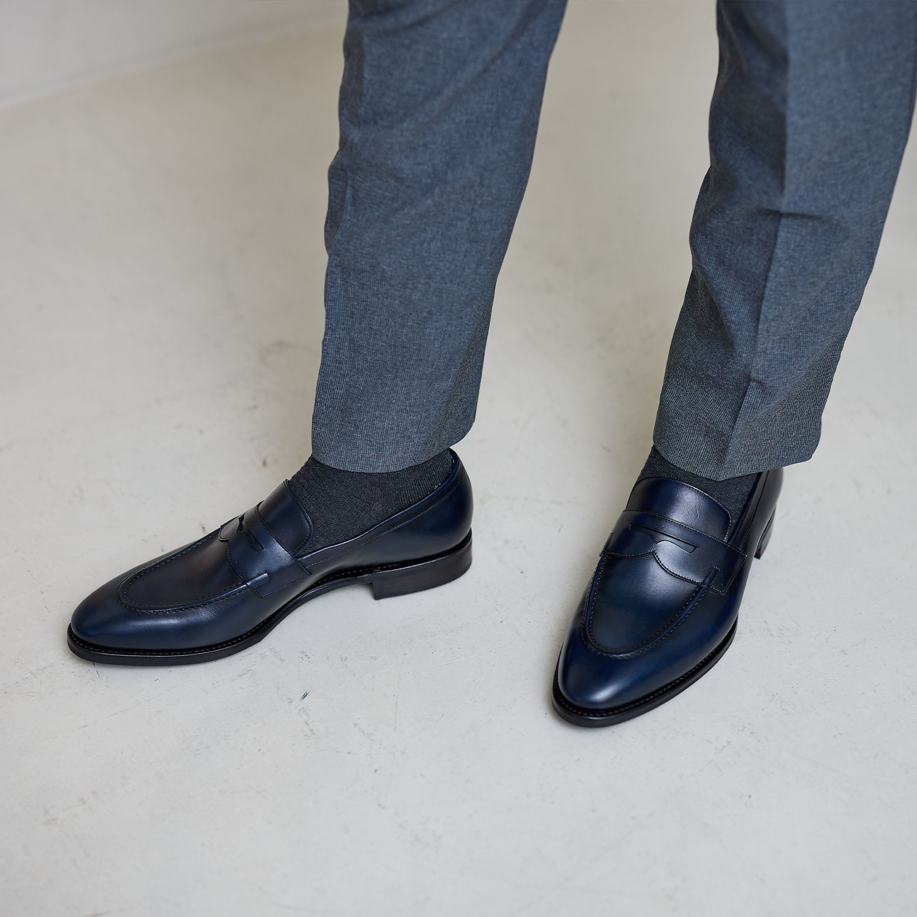 TLB mallorca Artista UK6.5 25.0 ネイビー TLB Mallorca 28501 ARTISTA UNLINED DARK BLUE – TLB Mallorca Japan